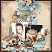 But First Coffee scrapbook page by Barbara