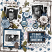 Feeling Blue scrapbook page by Evelyn
