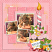 Three For Me Volume 22 - 12x12 Templates by Connie Prince