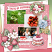 Strawberry Blossom Scrapbook Page by Pia