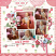 Strawberry Blossom Scrapbook Page by Beatrice