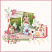 Strawberry Blossom Scrapbook Page by Lou Smith
