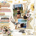 Crafty Memories 1 Template Scrapbook Page by Renee