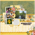 Black-Eyed Susan Scrapbook Page by Carina