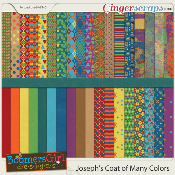 GingerScraps :: Kits :: Joseph's Coat of Many Colors by BoomersGirl Designs