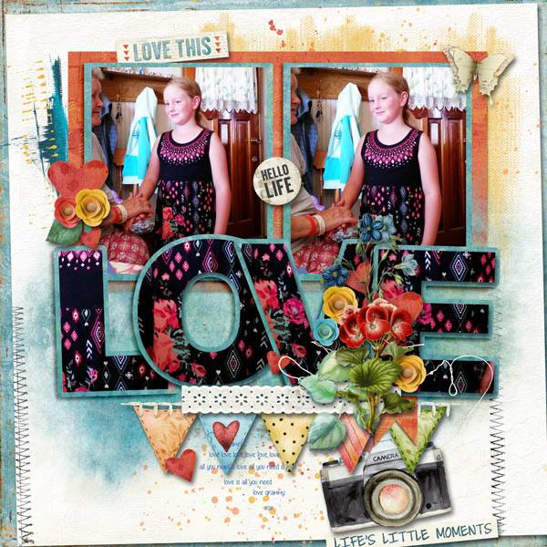 Digital Scrapbook Pack  Best Day Ever Collection by Kimeric