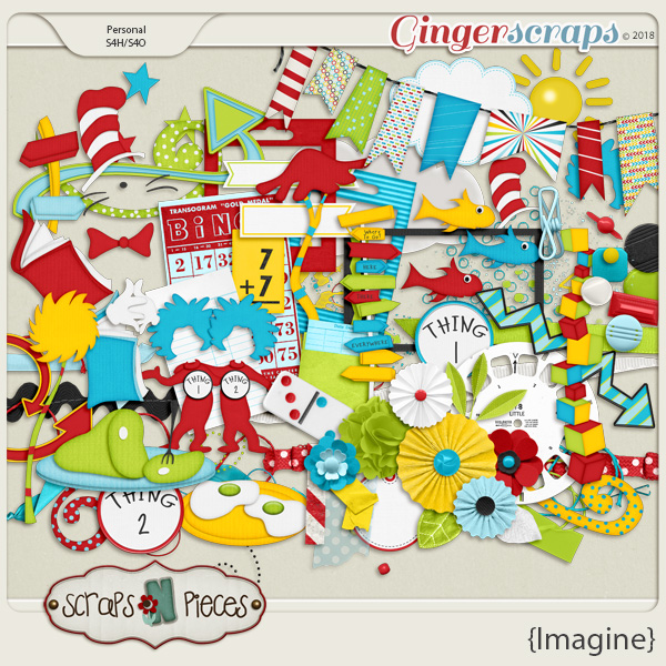 GingerScraps :: Kits :: Winter Whimsies Digital Scrapbook Kit
