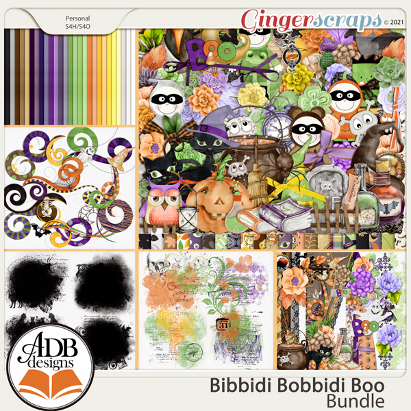 Bibbidi Bobbidi Boo Digital Scrapbook Collection by ADB Designs