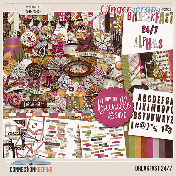 GingerScraps :: Bundled Goodies :: Our Love Story Digital Scrapbook Bundle