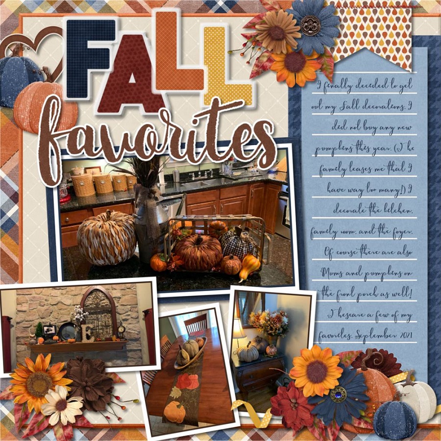 CT Layout using Life Chronicled: Autumn by Connie Prince