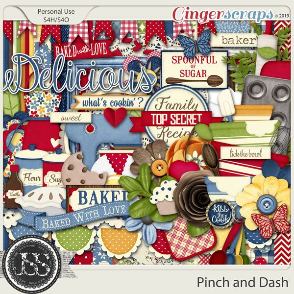 In The Kitchen  Printable Scrapbooking Kit (teacher made)