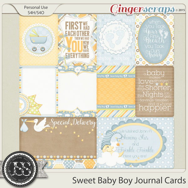 Baby Boy Scrapbook Paper And Images Kit: Scrapbooking Supplies For Arts &  Crafts Journals