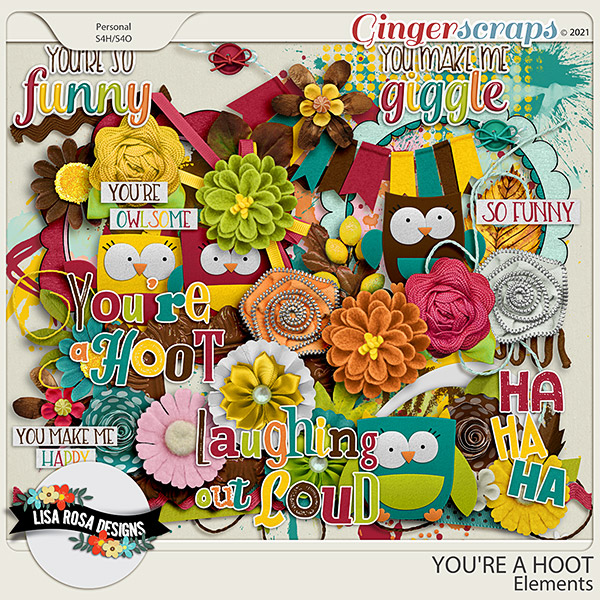 GingerScraps :: Kits :: You Make Me Happy Digital Scrapbooking Kit