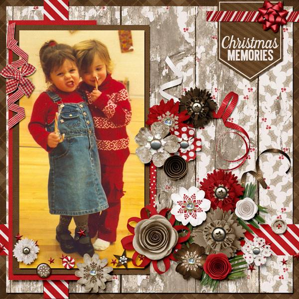 GingerScraps :: Kits :: Naughty Or Nice Digital Scrapbooking Kit