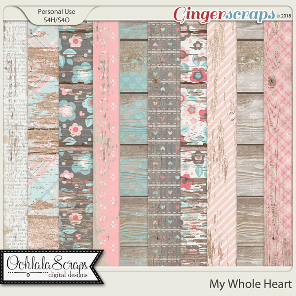 GingerScraps :: Bundled Goodies :: Our Love Story Digital Scrapbook Bundle