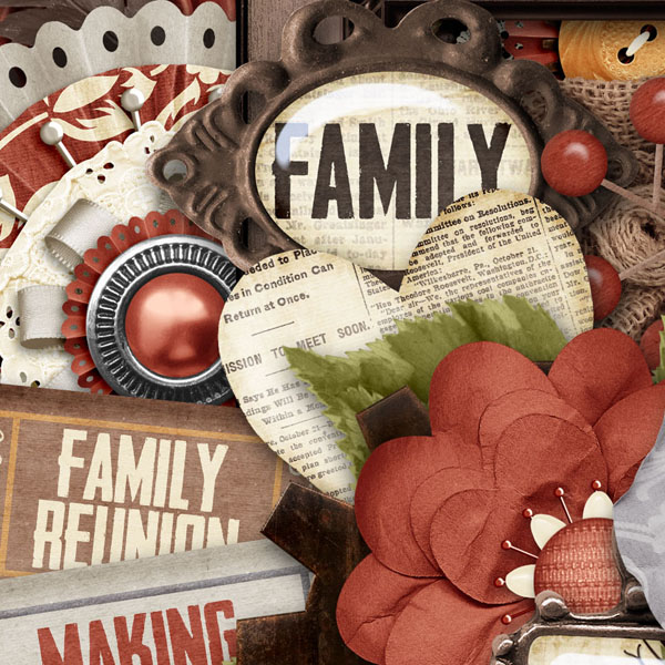GingerScraps :: Kits :: Family Tree Digital Scrapbook Kit