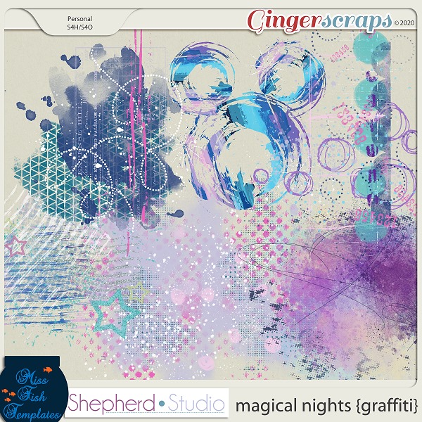 Magical Nights Graffiti Add On by Miss Fish and Shepherd Studios