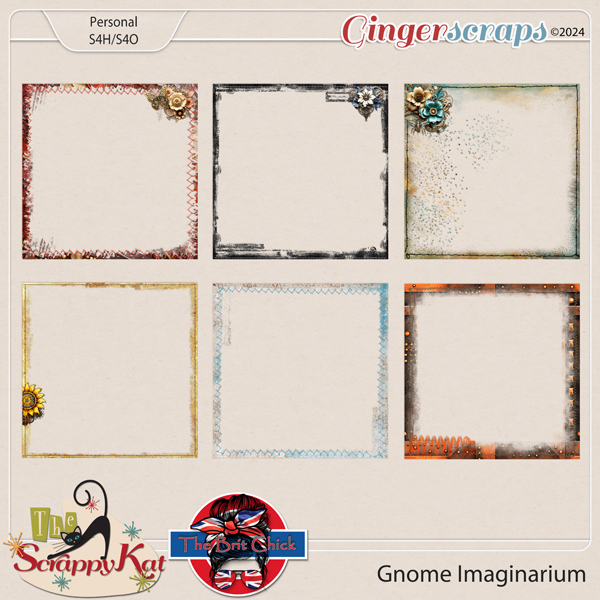Gnome Imaginarium Edges by The Brit Chick