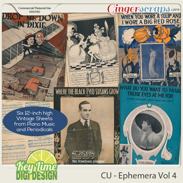 CU Ephemera Volume 4 by Key Lime Digi Design