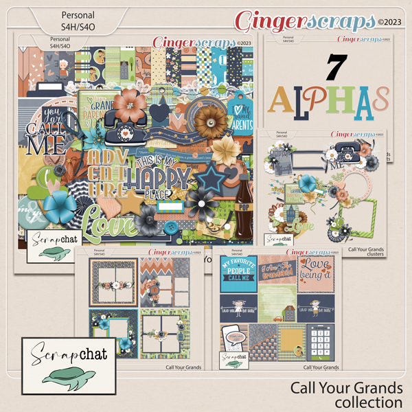 Call Your Grands Collection by ScrapChat Designs