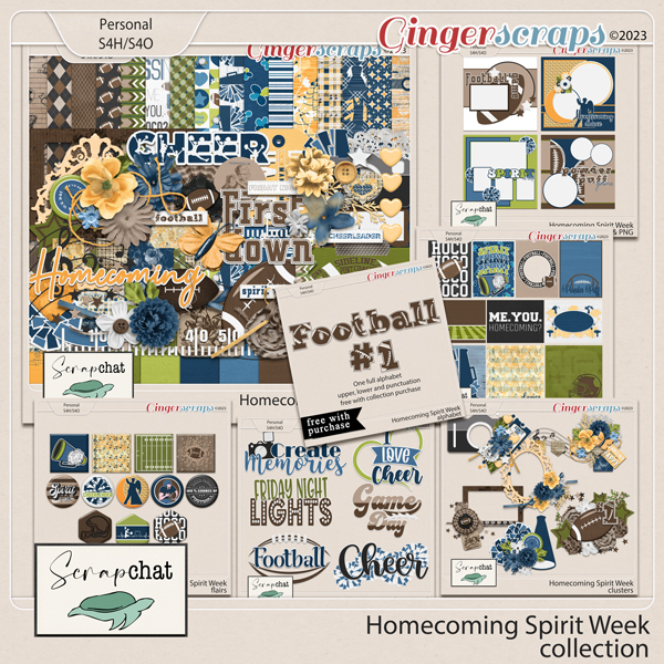 Homecoming Spirit Week Collection by ScrapChat Designs