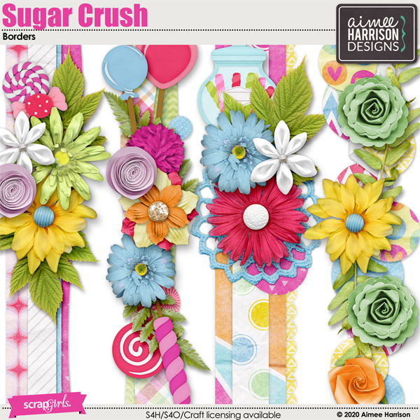 Sugar Crush Borders by Aimee Harrison