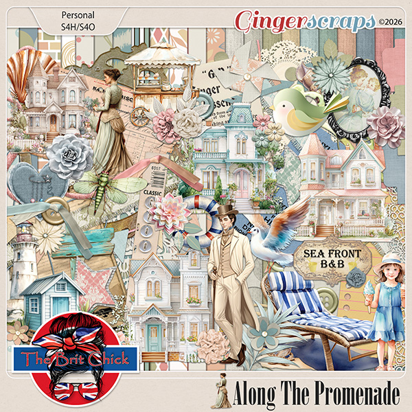 Along The Promenade Kit By The Brit Chick