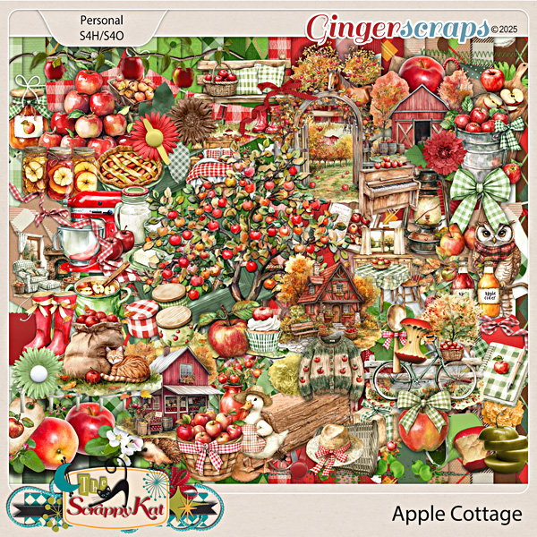 Apple Cottage Kit by The Scrappy Kat