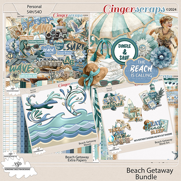 Beach Getaway Bundle -by Adrienne Skelton Designs