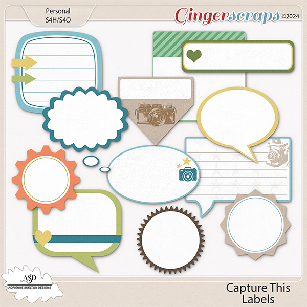 Capture This Labels by Adrienne Skelton Designs  