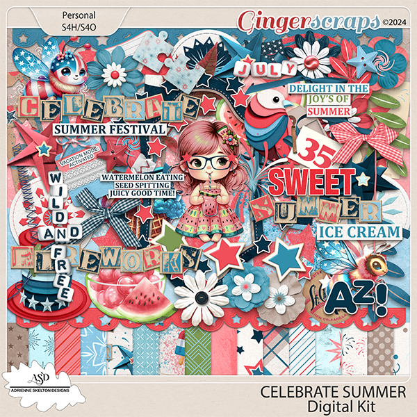 Celebrate Summer Kit by Adrienne Skelton Designs 