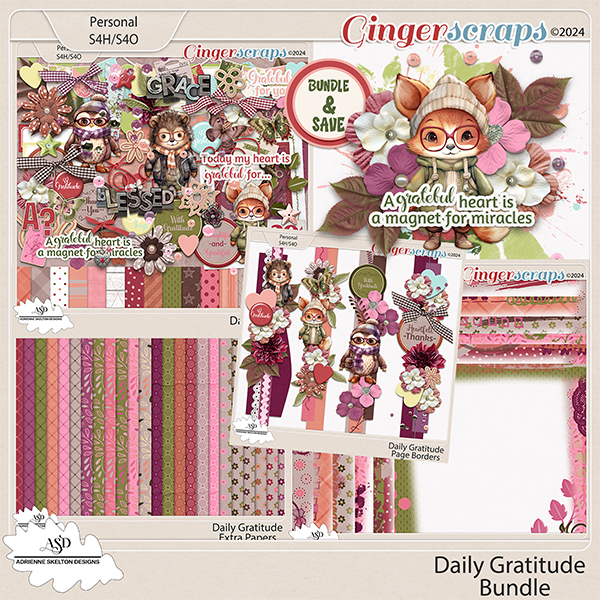 Daily Gratitude Bundle-by Adrienne Skelton Designs  