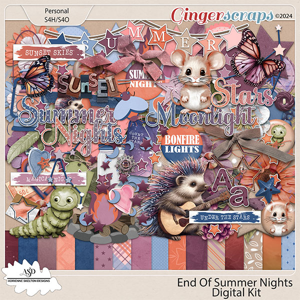 End of Summer Nights Collection-by Adrienne Skelton Designs 