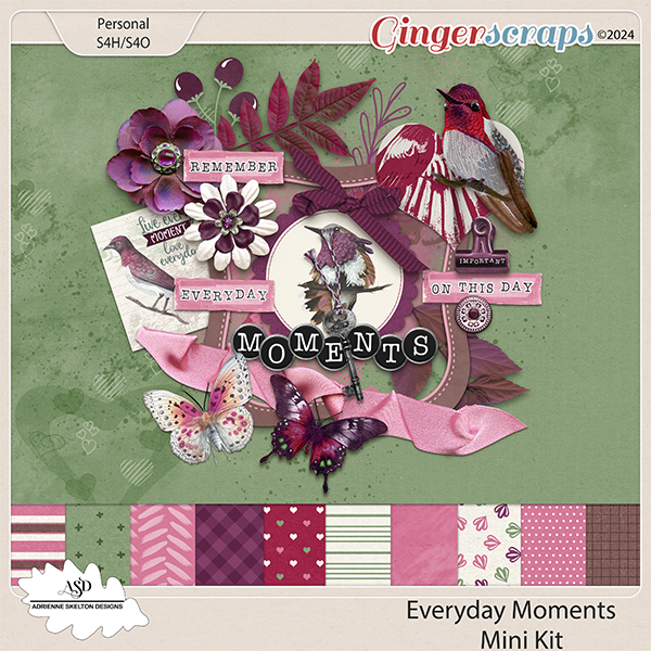 Everyday Moments Mini Kit- By Adrienne Skelton Designs