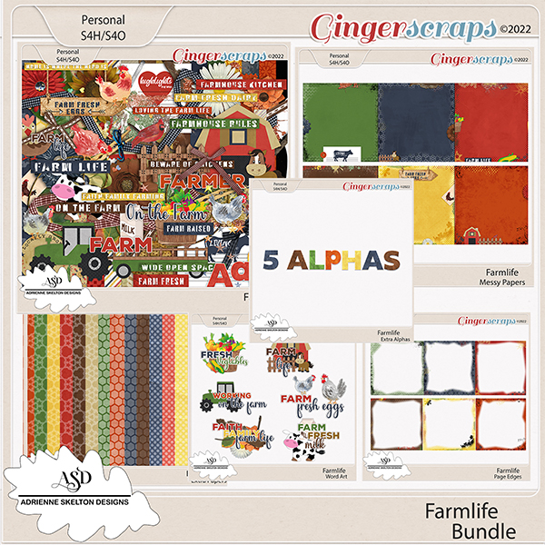 Farm life Bundle- by Adrienne Skelton Designs