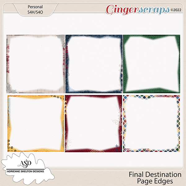 Final Destination - Page Edges by Adrienne Skelton Designs 
