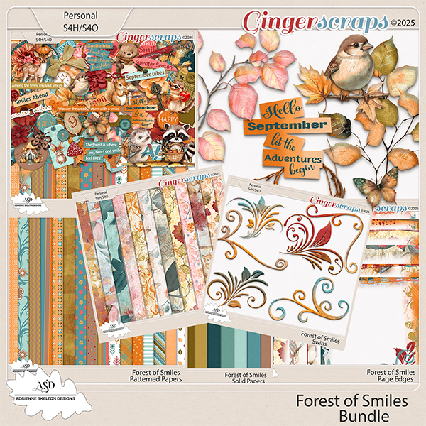 Forest of Smiles Bundle by Adrienne Skelton Designs