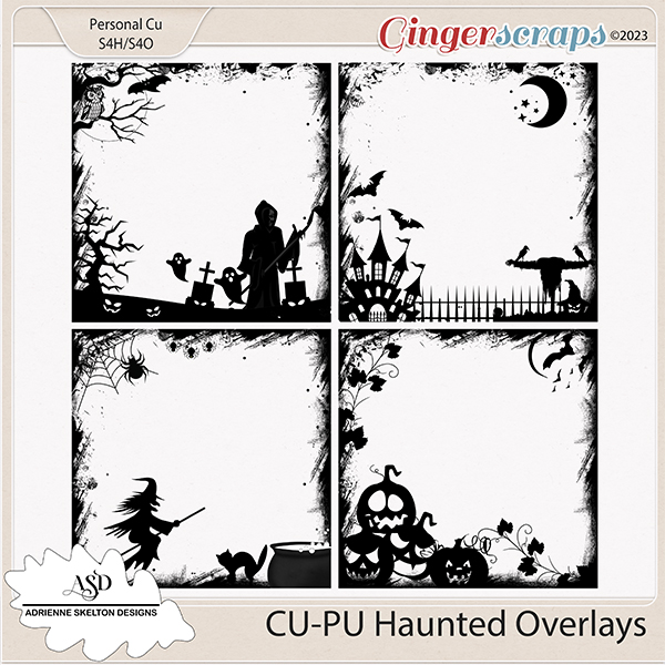 CU-PU Haunted Overlays-Vol1 by Adrienne Skelton Designs