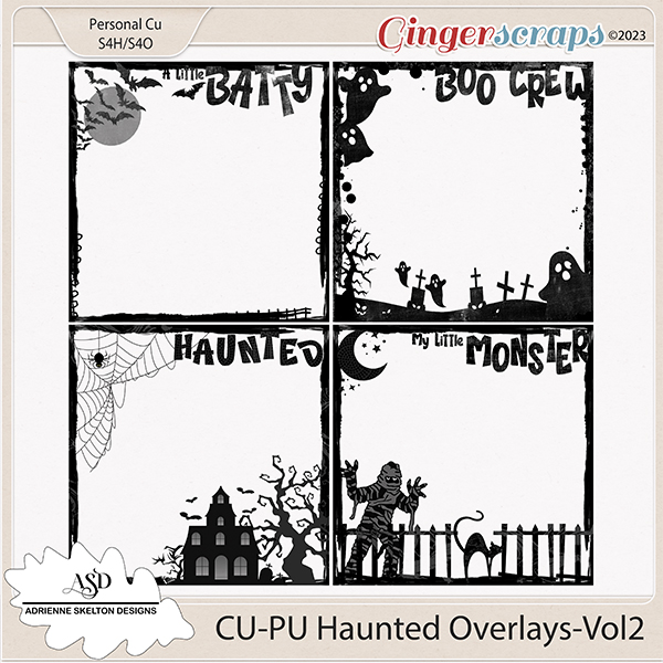 CU-PU Haunted Overlays-Vol2 by Adrienne Skelton Designs
