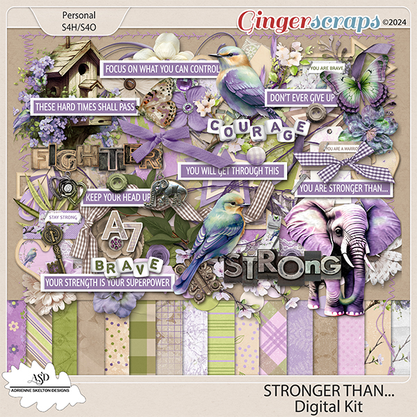 Stronger Than... by Adrienne Skelton Designs 