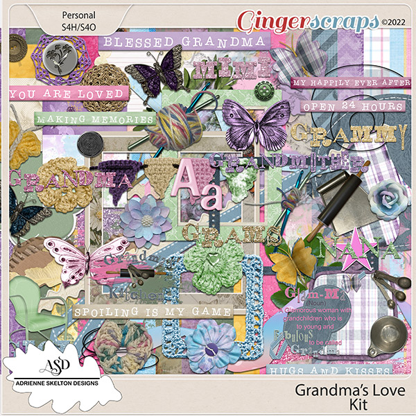 Grandmas Love - by Adrienne Skelton Designs 