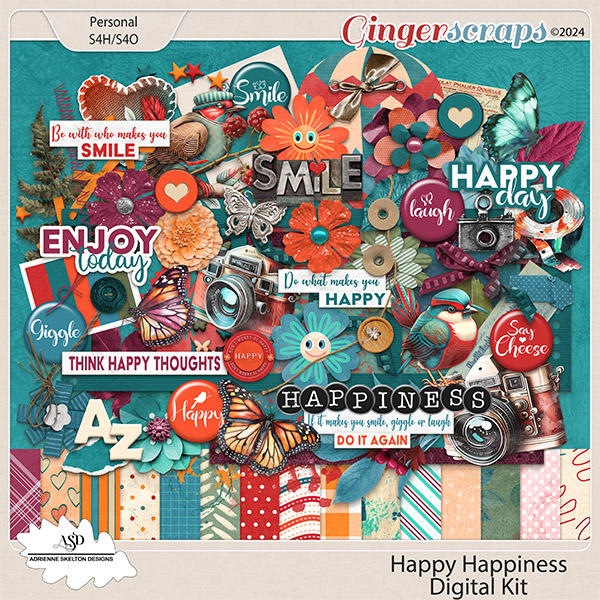 Happy Happiness - By Adrienne Skelton Designs