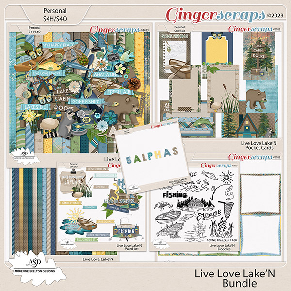 Live Love Lake'N Bundle- By Adrienne Skelton Design