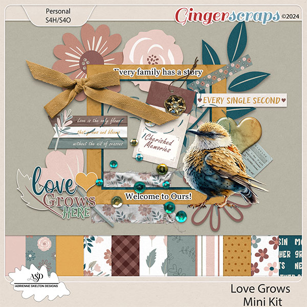 Love Grows Mini Collection - By Adrienne Skelton Designs 