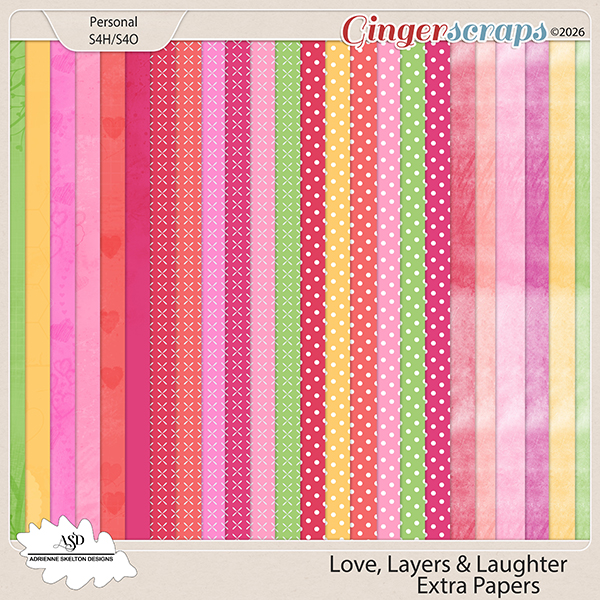 Love, Layers and Laughter Extra papers