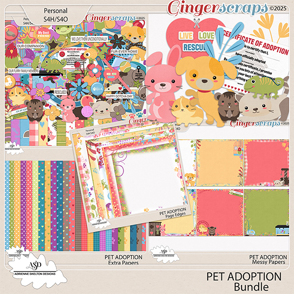 Pet Adoption Bundle by Adrienne Skelton Designs