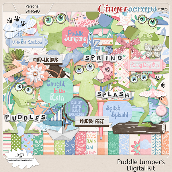 Puddle Jumpers kit by Adrienne Skelton Designs