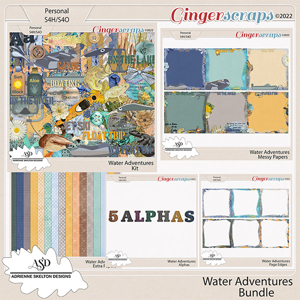 Water Adventures Bundle -By Adrienne Skelton Designs