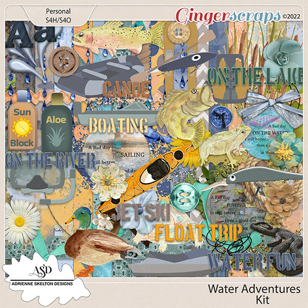 Water Adventures -By Adrienne Skelton Designs