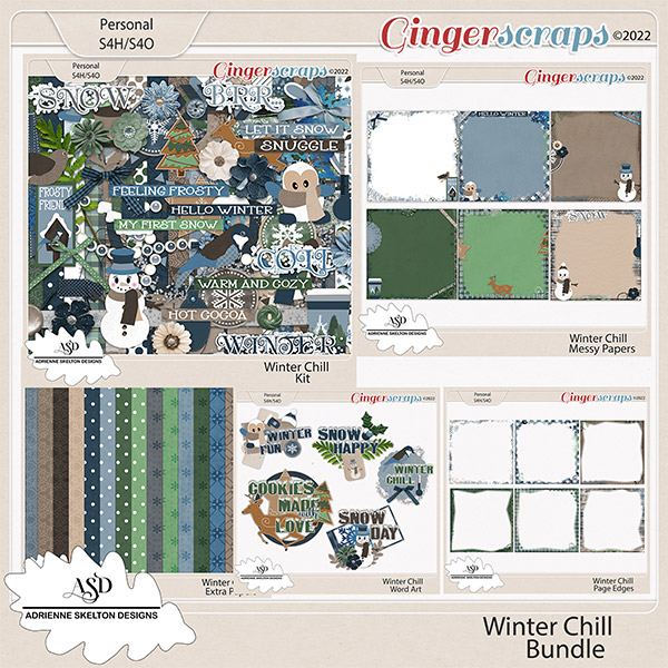 Winter Chill Bundle by Adrienne Skelton Designs 